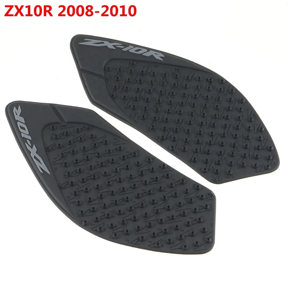 For KAWASAKI ZX6R ZX10R ZX14R Motorcycle Tank Pads Protector Sticker Decal Gas Knee Grip Tank Traction Pad Side