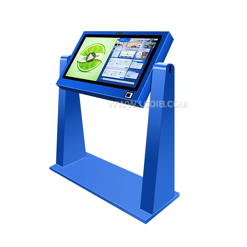 32inch  interactive touch screen monitor freestanding computer digital signage wifi for  for people sitting in wheelchair