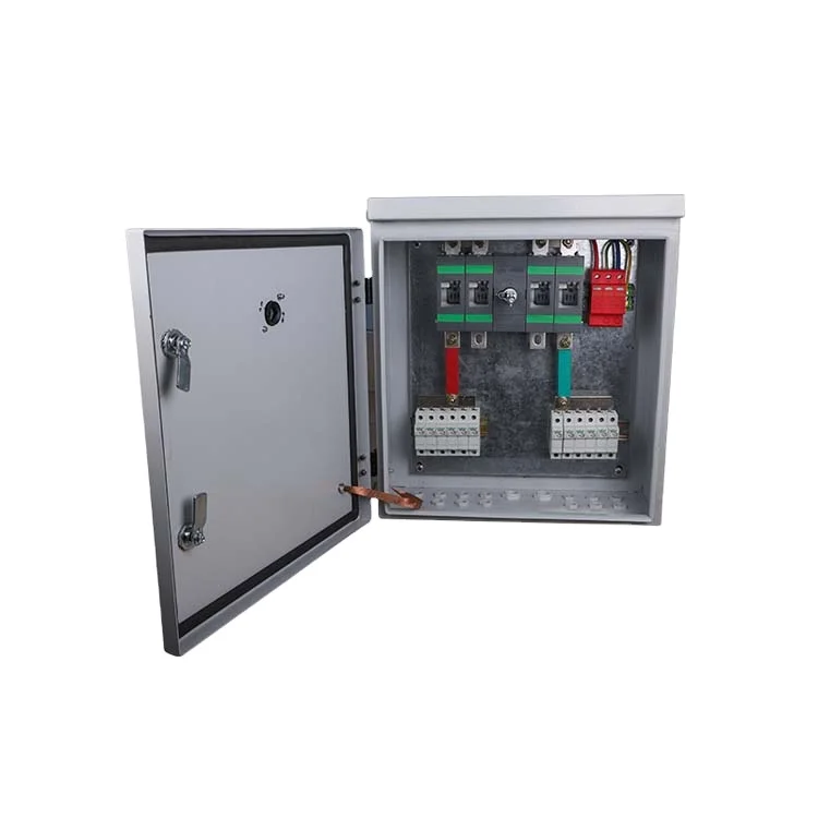 DC combiner box for solar 10 strings 8 strings PV array box