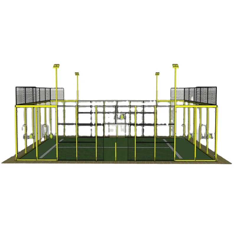 Quality Choice Professional Outdoor Panoramic Freestyle Flexible Padel Tennis Court