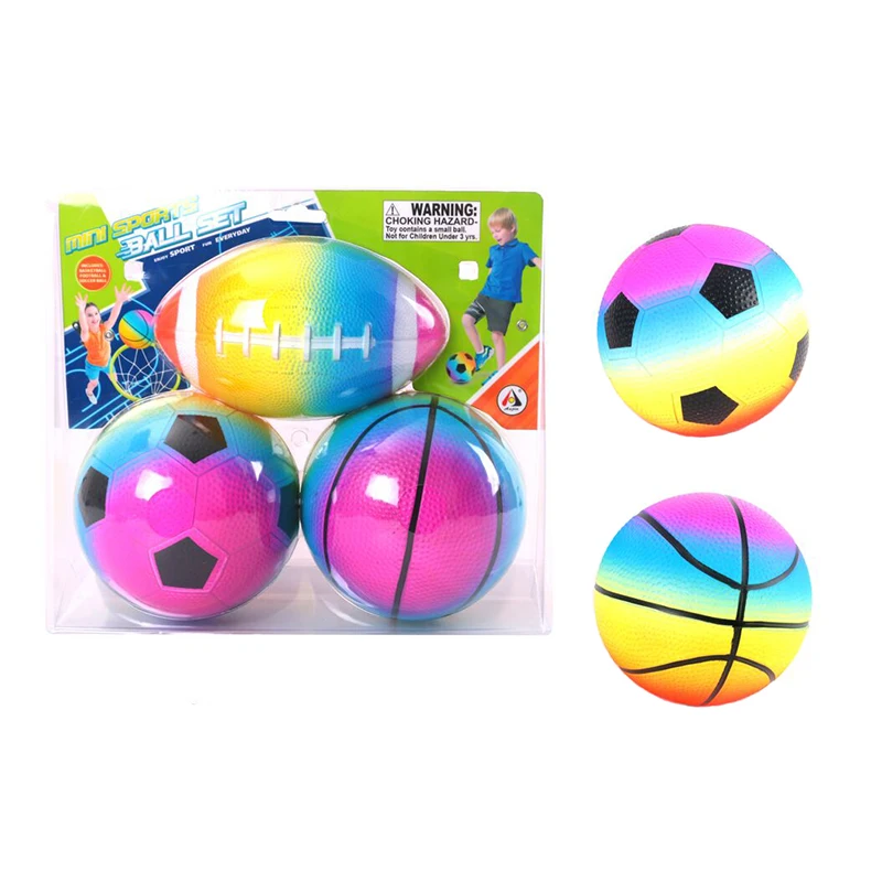 High quality PVC basketball soccer kids training outdoor beach games football