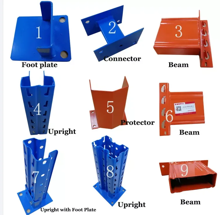 Rack Beam And Connect Fitting Roll Forming Making Machine
