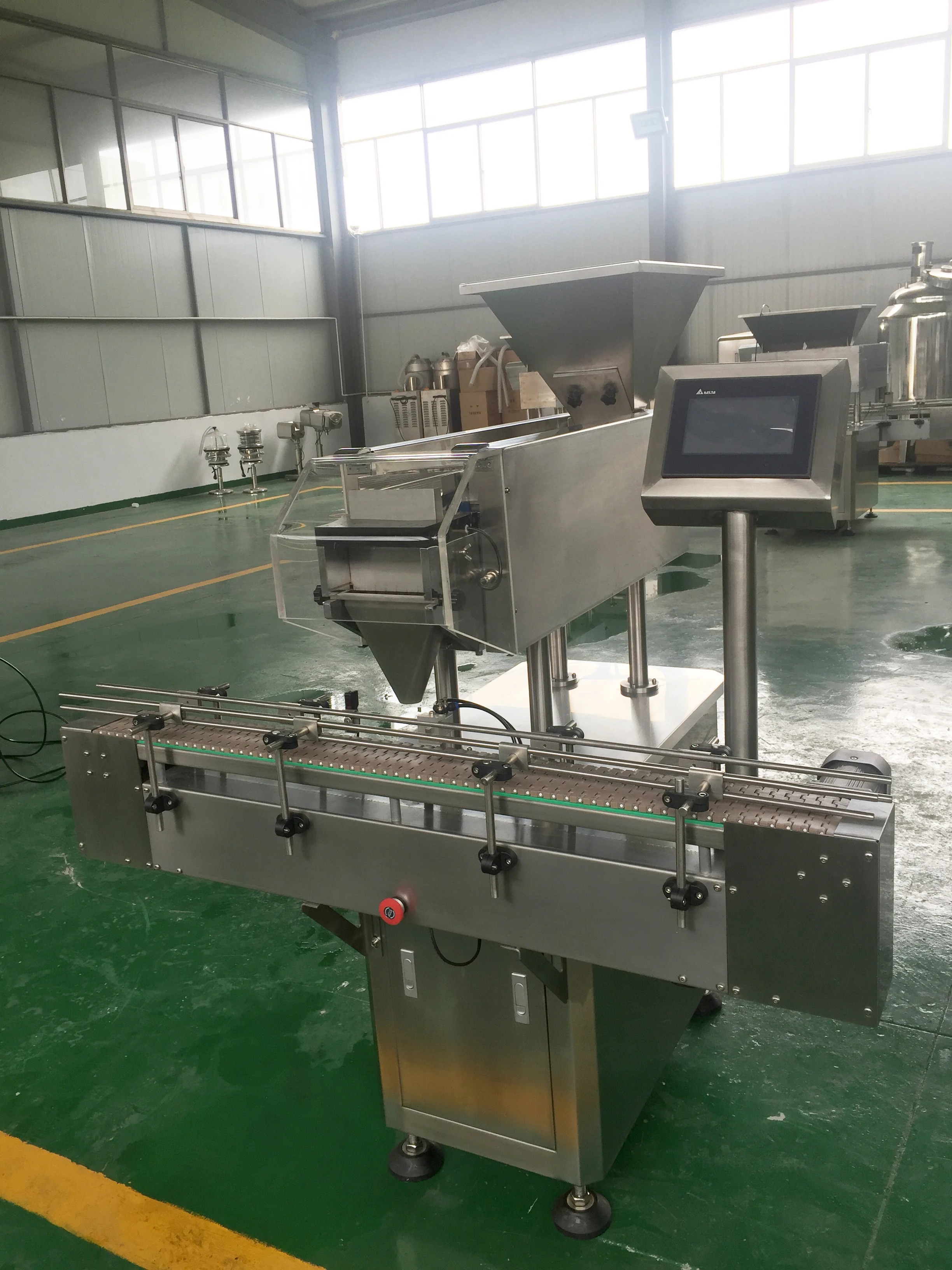 Pharmaceutical Chemical Pill Machinery Electronic Capsule Automatic Counting