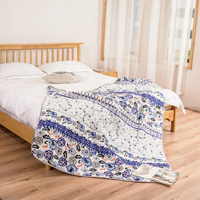 Горячая Распродажа, толстый Комфортный хлопковый Бархатный комплект одеял, зимнее покрывало, стеганый матрас