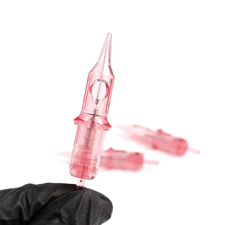 Professional Sterilized Safety 1/3/7/9/11/5RL PMU Cartridge needles Tattoo Needle cartridge,Accept OEM Package Box