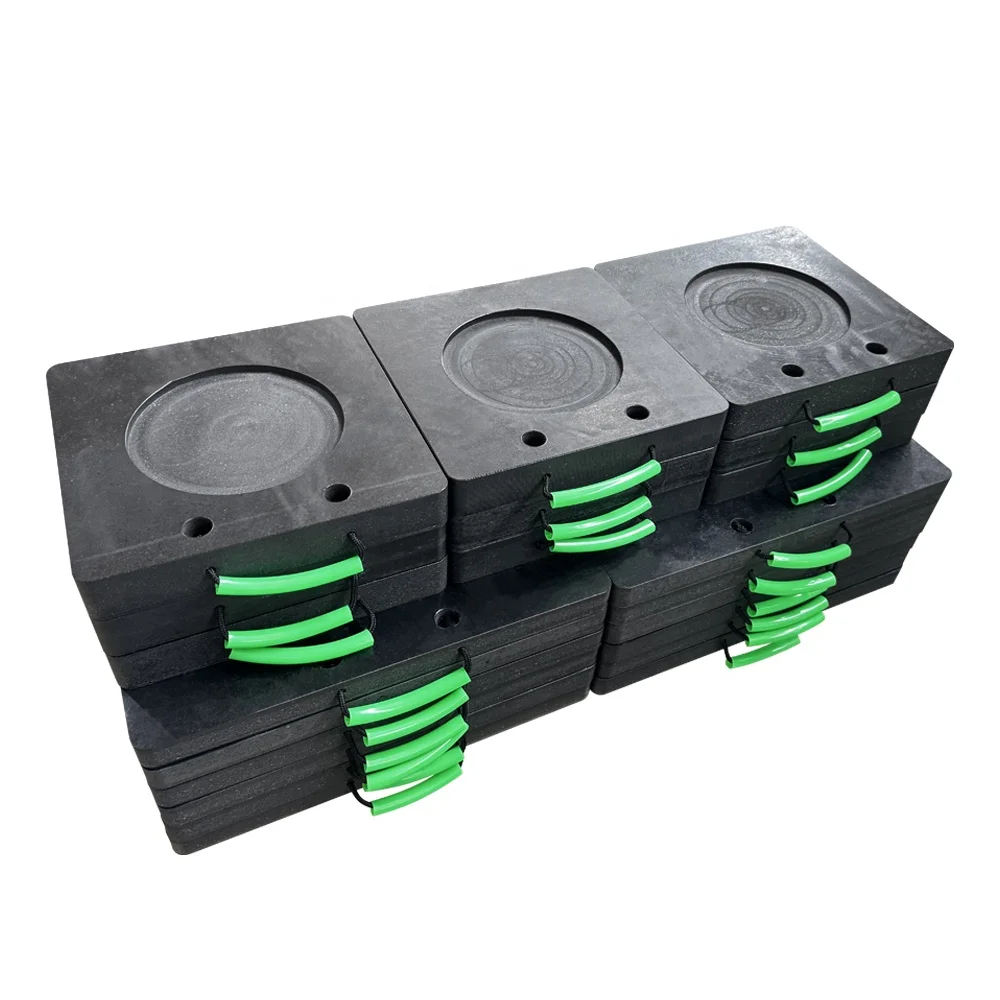 Подъемный домкрат колодки uhmwpe для кранов