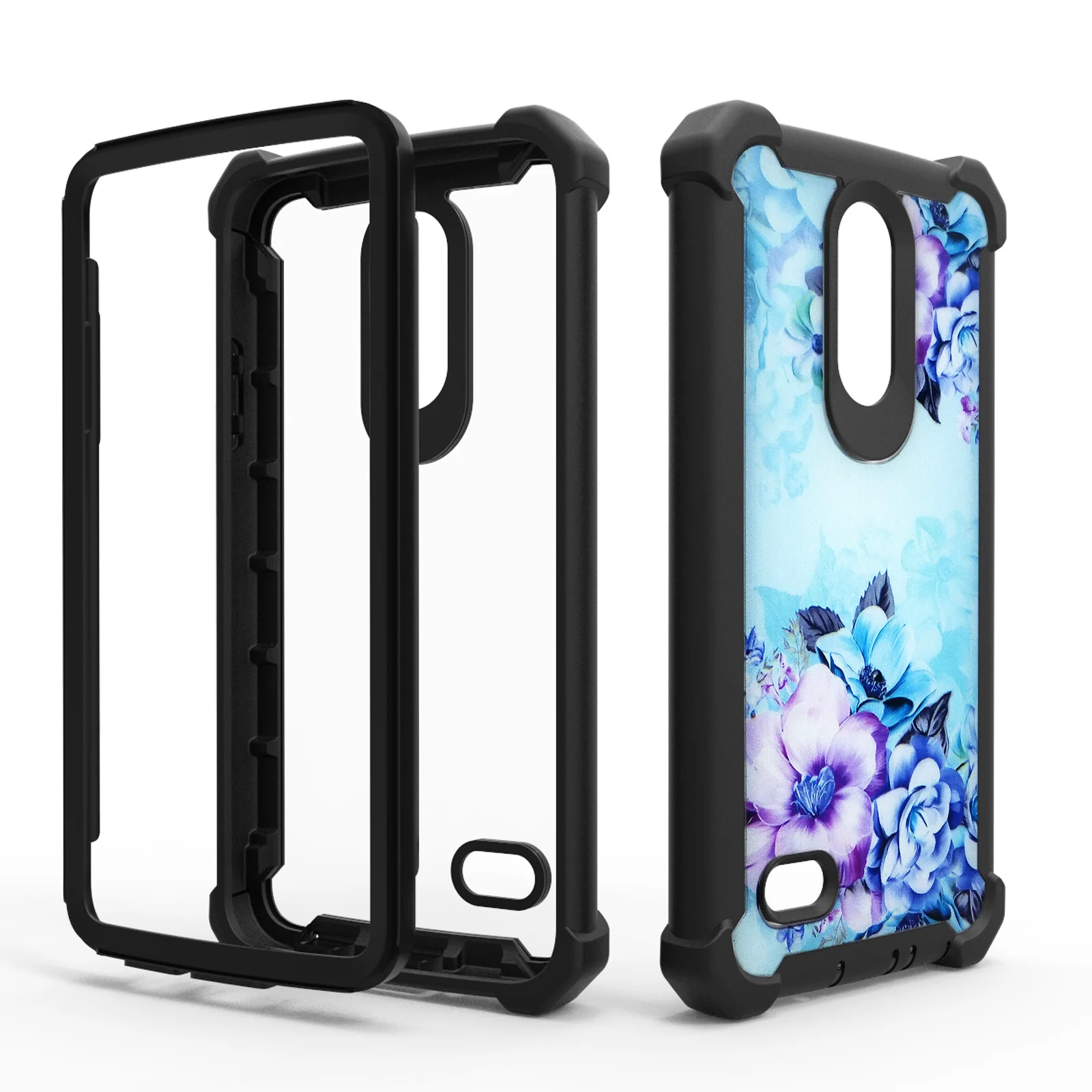 Waterproof Fashion 3 In 1 Luxury Mobile Phone Cases Vendors Custom Design Print Pattern Phone Case For LG  Aristo 2