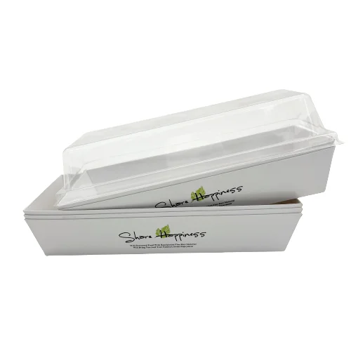 biodegradable disposable custom japanese takeout paper sushi bento food packaging take out box takeaway lunch box
