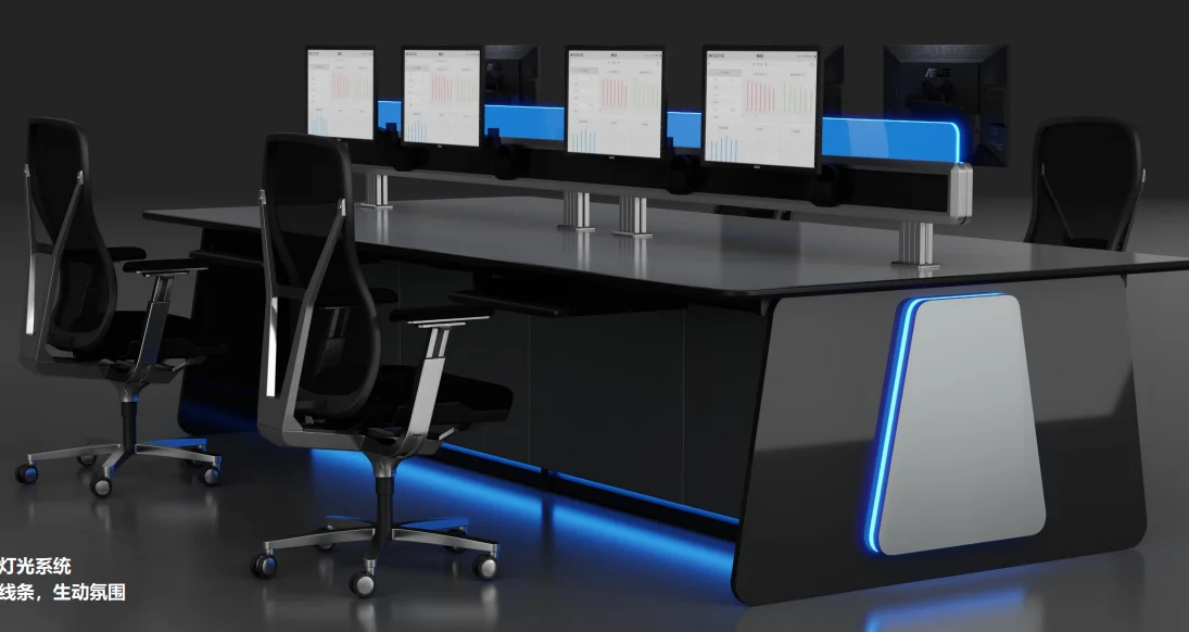 Kesino manufacturers wholesale intelligent industrial safety design control room command center console with CE certification