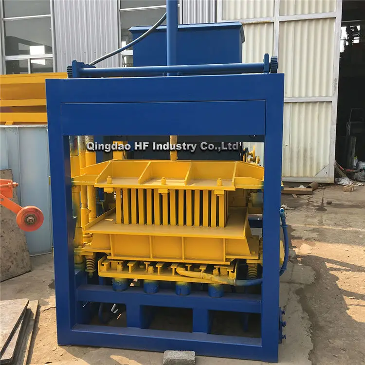 QT4-16 Fully Automatic Small Cement Brick Making Machine Construction Hollow Block Machine Factory Price