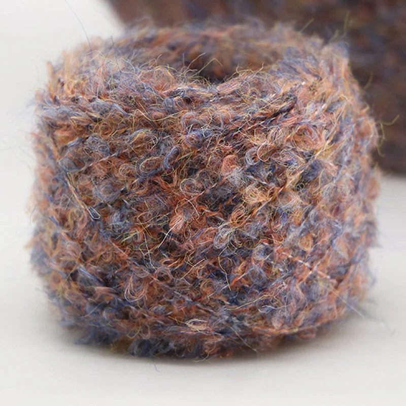 1/4.5NM Wool Loop 33% recycled polyester 26% polyester 29% acrylic 9% cotton wool 3% spandex