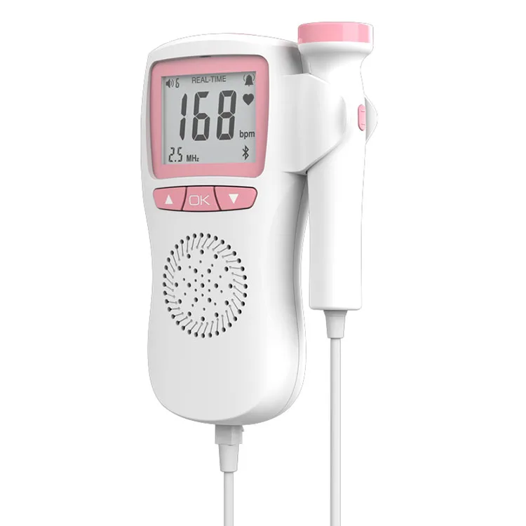 Mini Fetal Doppler Digital Medical Portable Ultrasonic Fetal Doppler