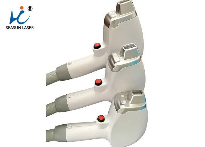 High quality good price 755 808 1064 hair removal diode laser handle piece screen handle for replacement and upgrade