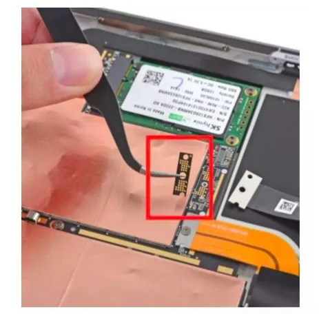 Мостовой соединитель для Microsoft Surface Pro 3 (1631), замена соединителя батареи и логической платы