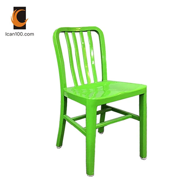 Best Selling Navy Aluminium Outdoor Dining Chair for