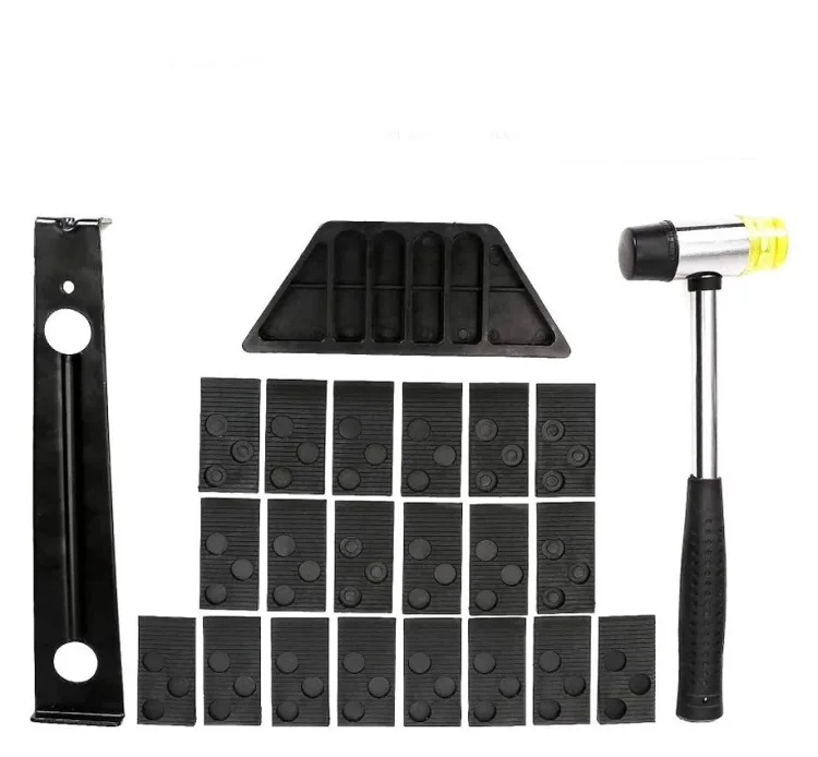 One-piece Wood floor installation tools Plastic two side hammer