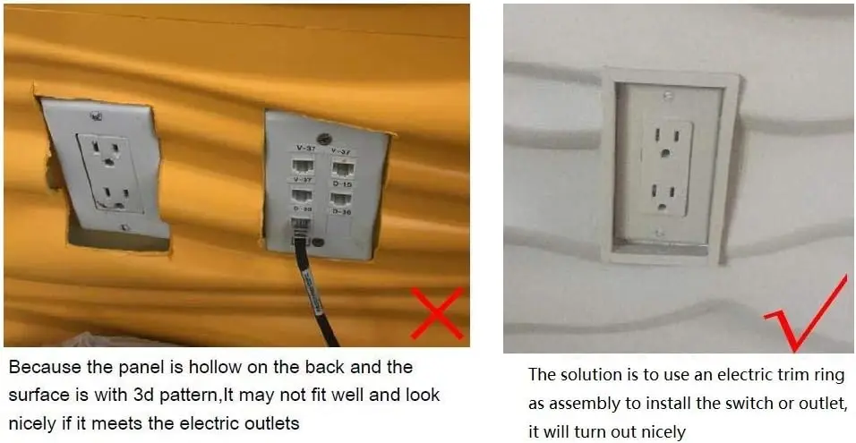 Eazy DIY Wall Decorations Home Decor Office 3D PVC Waterproof Interior Wallpaper Wall Panel