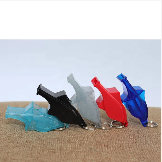 Loud Emergency Rescue Whistle For Water Sports Diving Hiking Camping Orange Whistles with Lanyard Emergency Whistle