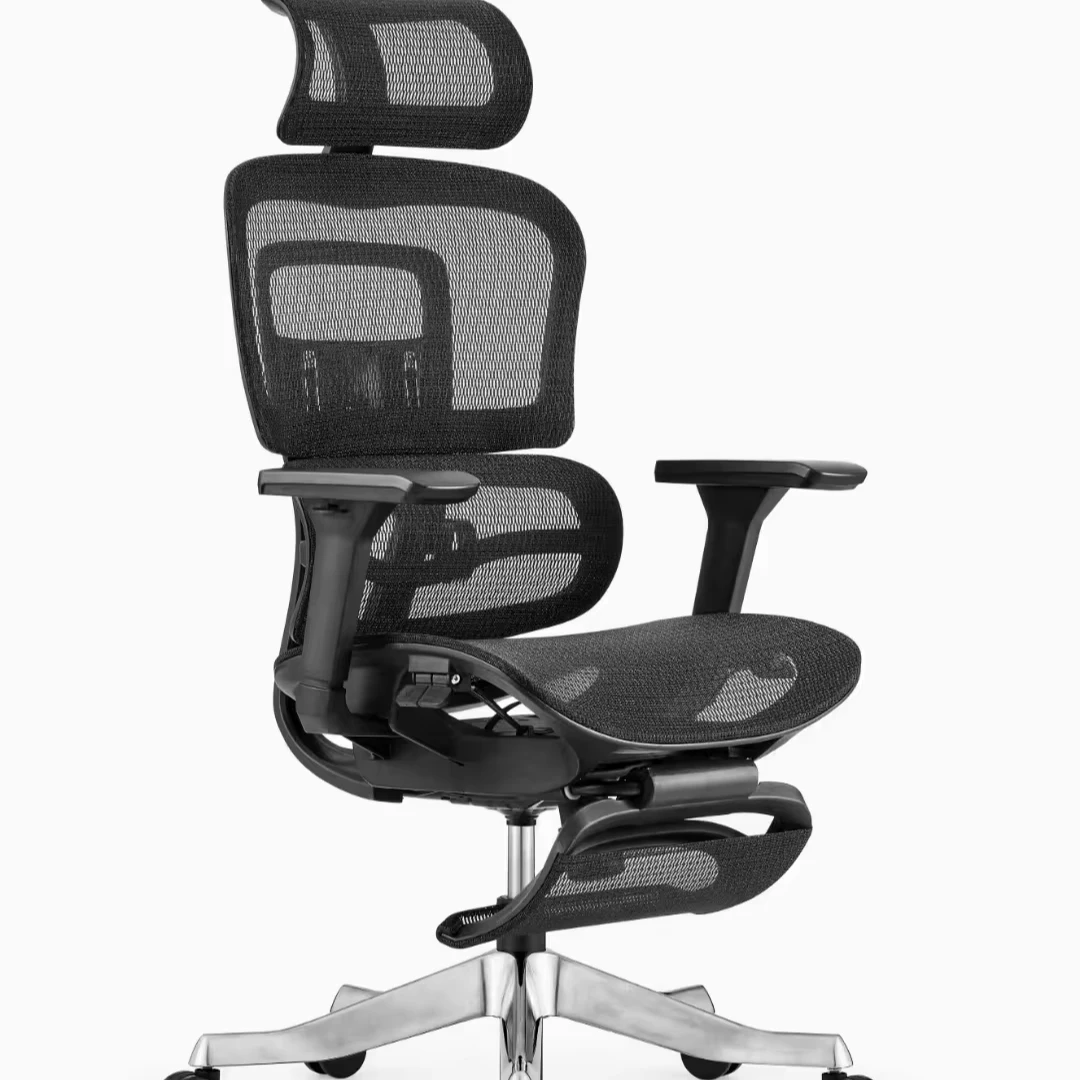 S tretchable Executive Back High Back Office Chair Durable High Elasticity Computer Ergonomic Mesh Office Chair Back Staff Chair