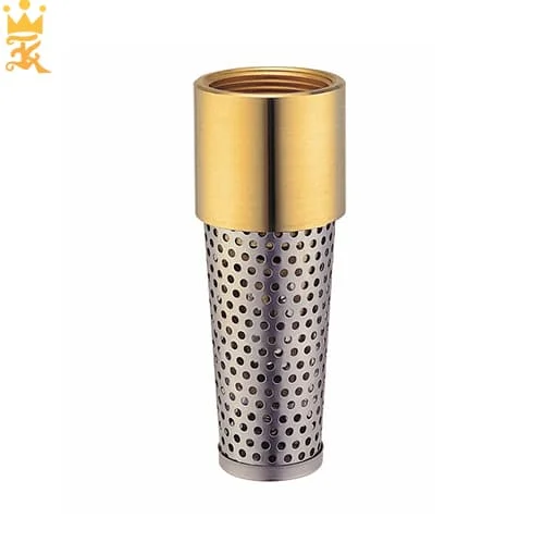 OEM customized brass foot valve brass Forged Foot Valve