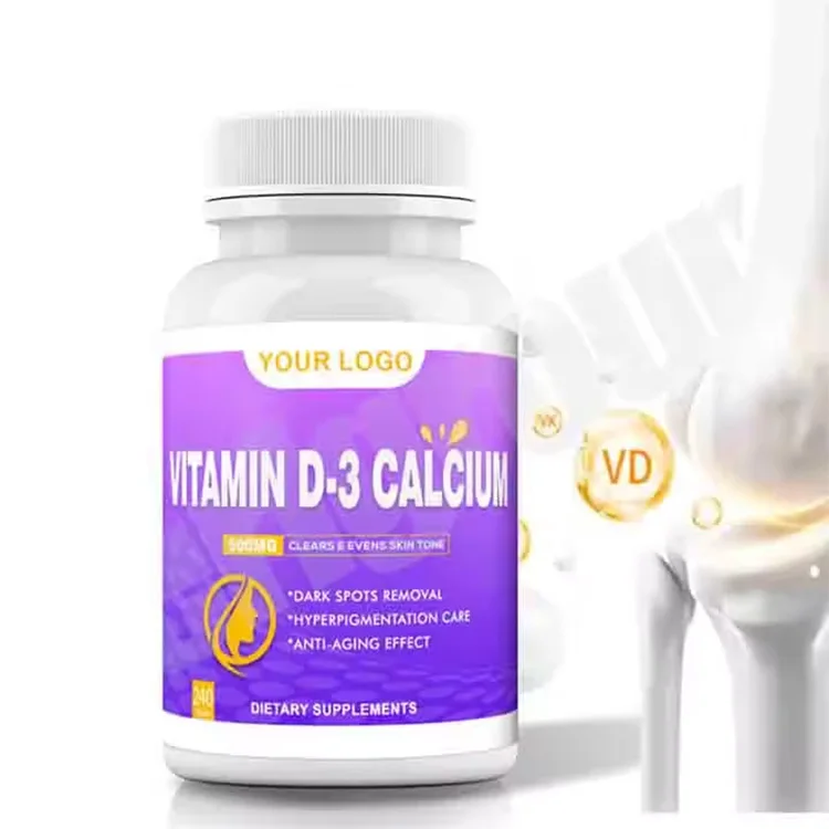 OEM support heart Supplement vitamin d3 Softgel Capsules  vitamin d3 k2 capsules