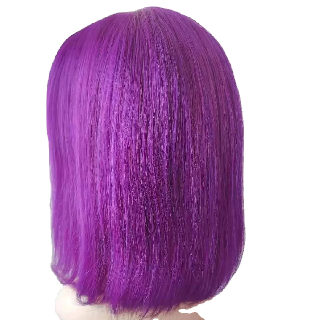 Лидер продаж, прозрачный короткий парик с кружевом спереди