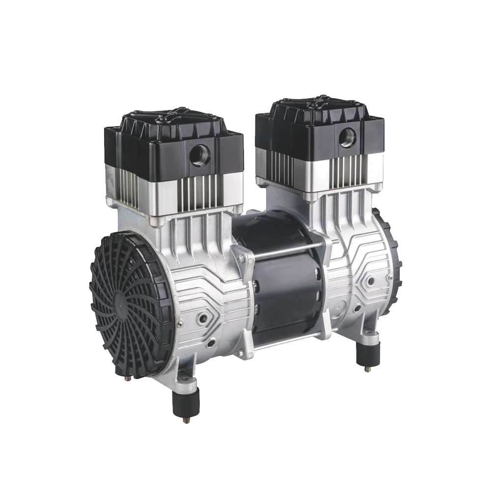 Воздушный kompressores мини воздушеный насос воздушный компрессор переменного тока 1500 Вт Электрический безмасляный бесшумный воздушный компрессор головки двигателя насоса