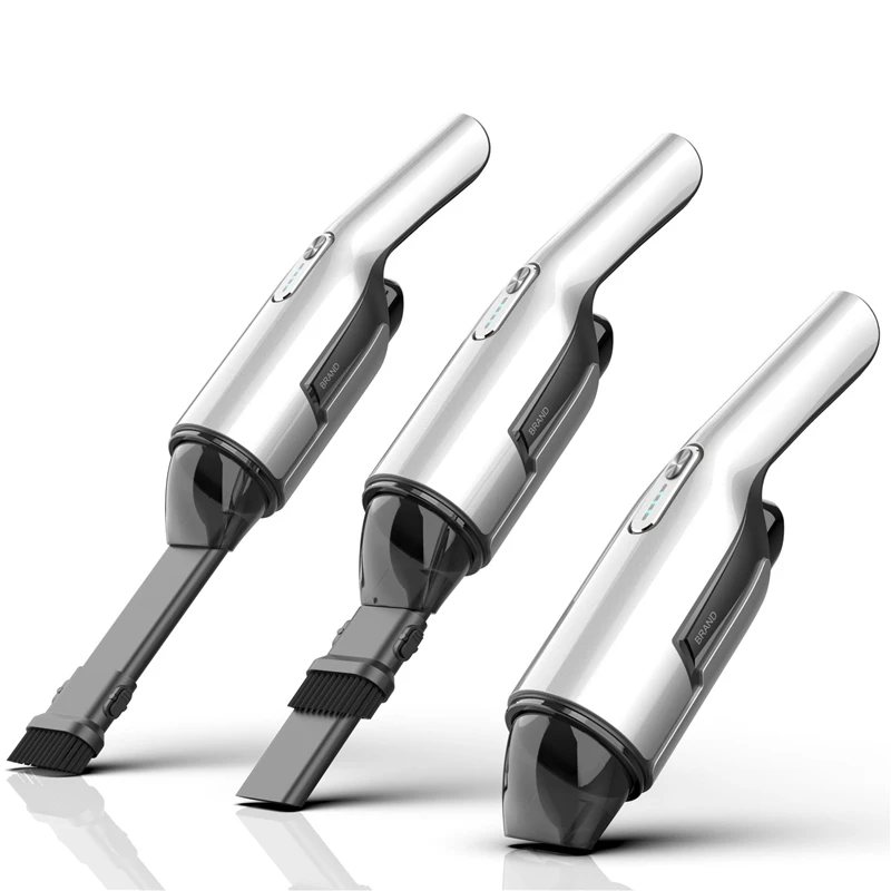 
4000Pa Suction Portable Handheld Vacuum Cleaner Mini Wireless Car Interior Cleaner Vacuum Cleaner for Car and Home 