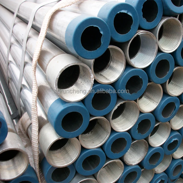 BS4568 BS1387 Galvanized Steel Pipe BS1387-1985
