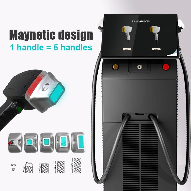 Newest LFbeauty Diode Laser Big Spots CE Approved Titanium Laser Machine Plus 2024 1800W Ice Laser Hair Removal Titanium Machine