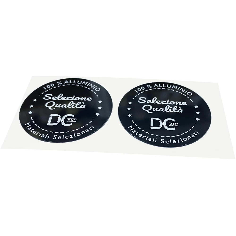 Factory Custom Company logo Dome 3D Epoxy Resin Sticker