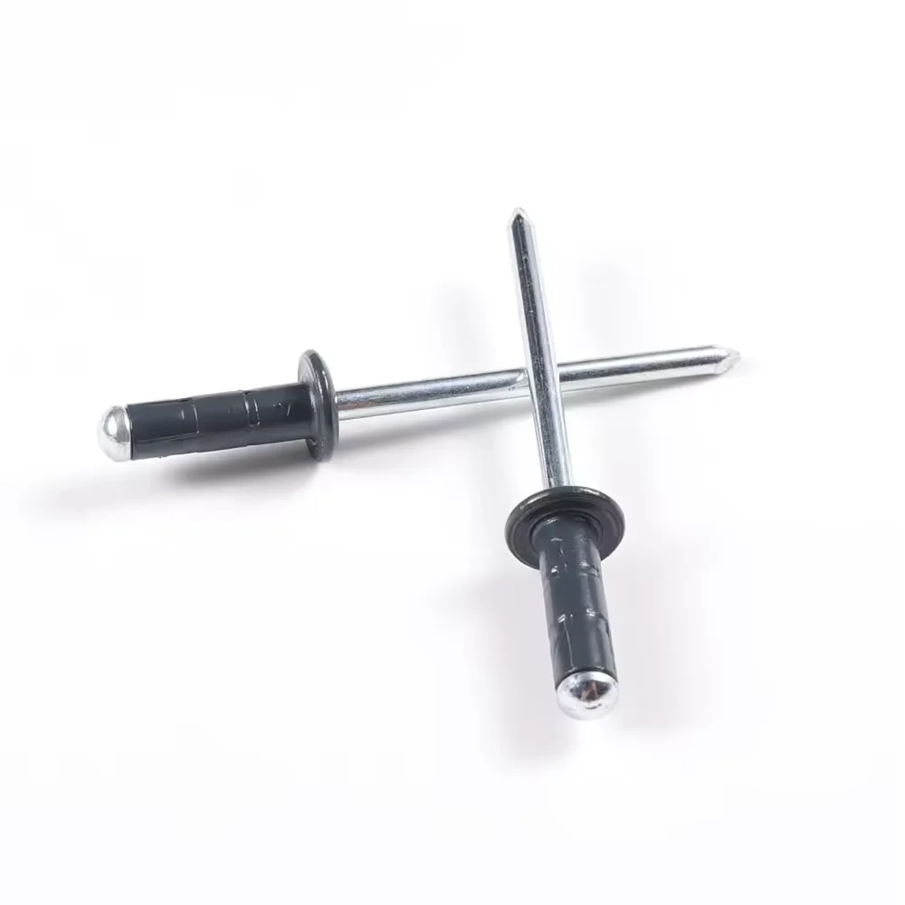 High quality custom 304 stainless steel open type end blind rivets flat head rivet