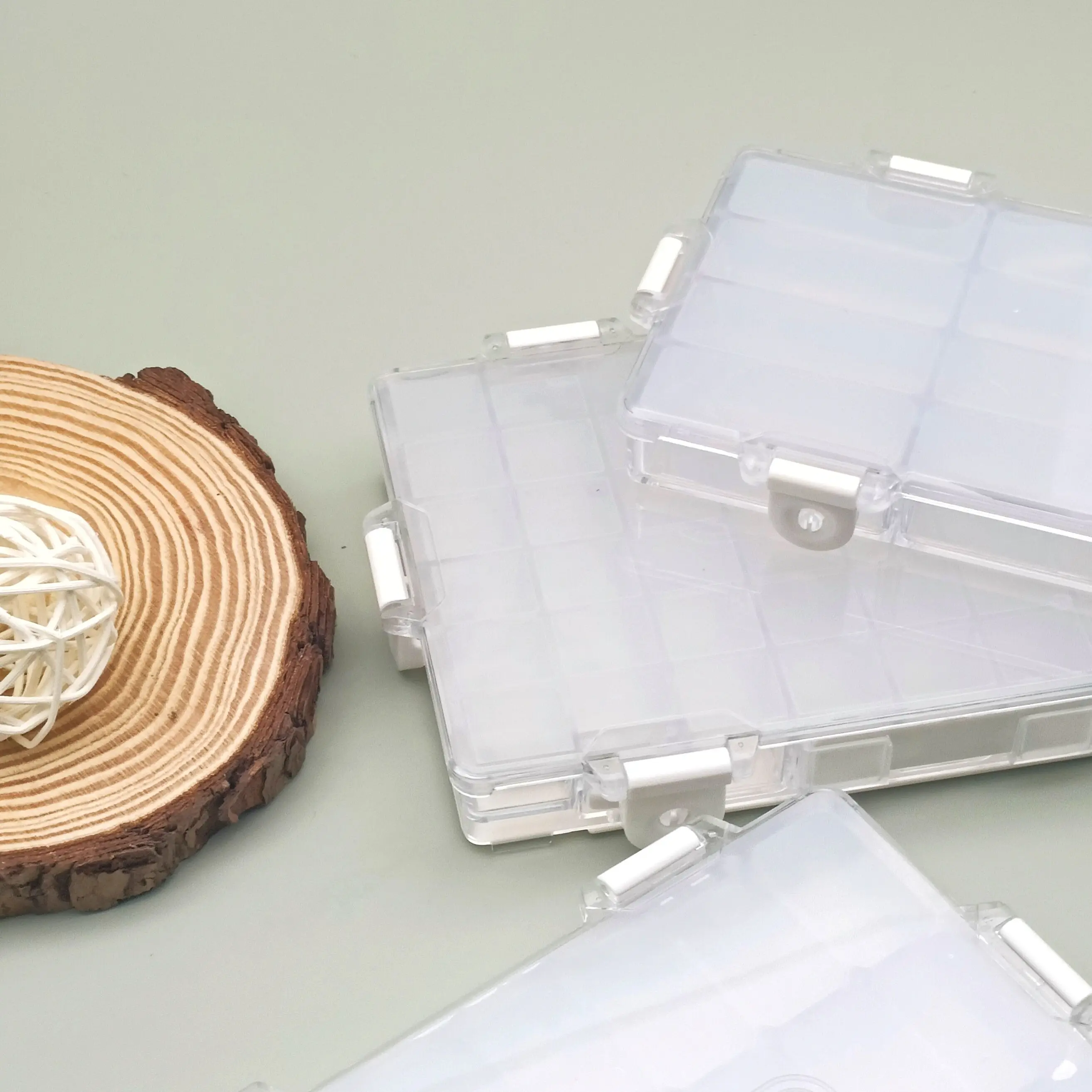 Artecho NEW Portable Multi-layer Nano Palette 12 holes Travel Painting Case Tray Kit