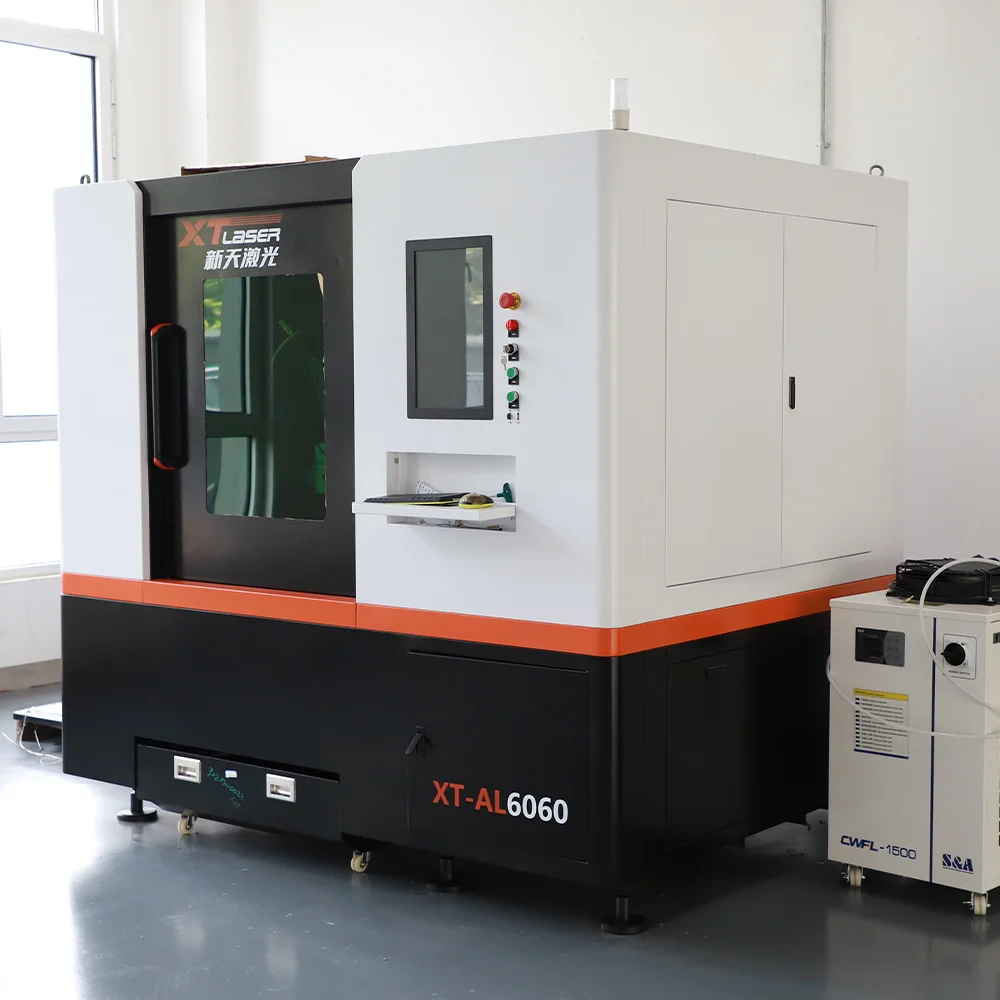 Fiber Laser Cutting Machine 3000W Raytools Cypcut Yaskawa Hiwin Brands Gold Silver Metal AI BMP PLT Servo Motor Mini A 6060