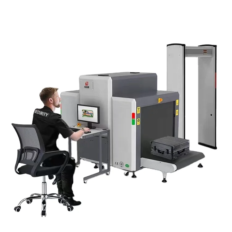 Shenzhen 4233 6040 6550A 6550 10080 Motor Portable Mini Airport De Plaque X-Ray Luggage Machines Cargo X Ray Baggage Scanner