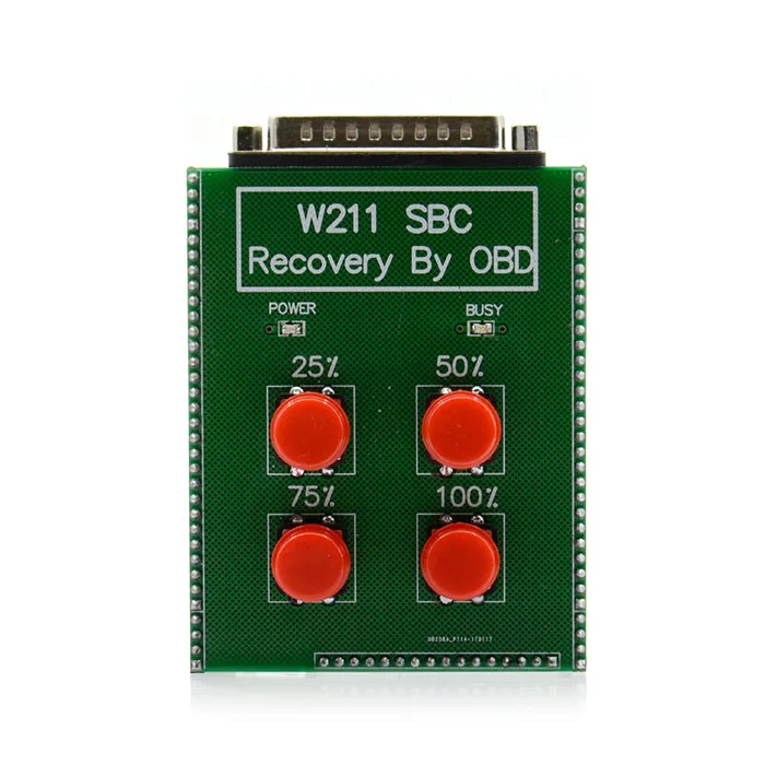 W211 SBC Recovery by OBD ABS/SBC Tool For Mercedes-Benz SBC Reset Tool With systems OBD2 Repair Code C249F