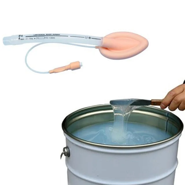 Good Transparency Medical Grade Liquid Silicone Rubber LSR Fit For Breathing Mask Hollow Throat