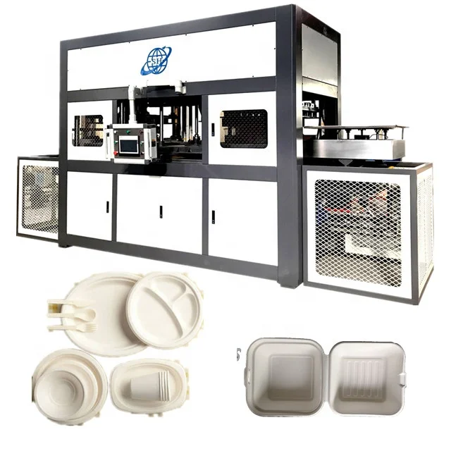 Упаковочная масса формовочная Термоформовочная тарелка Посуда машина цена