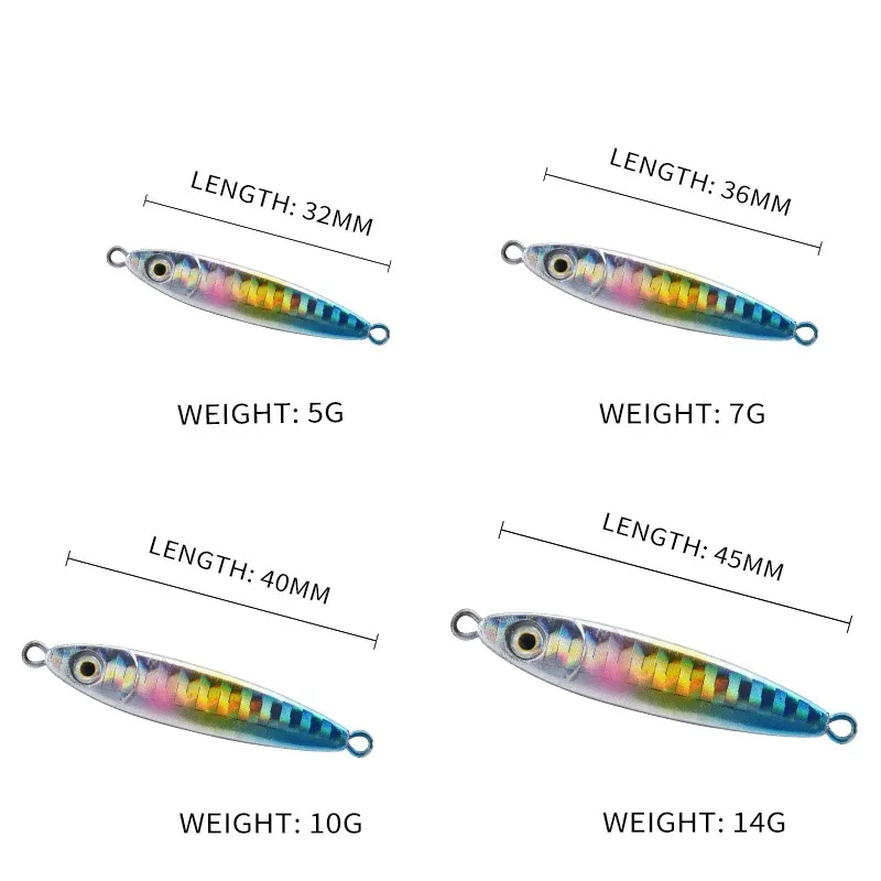 ALLBLUE новые приманки для морской рыбалки, 7 г