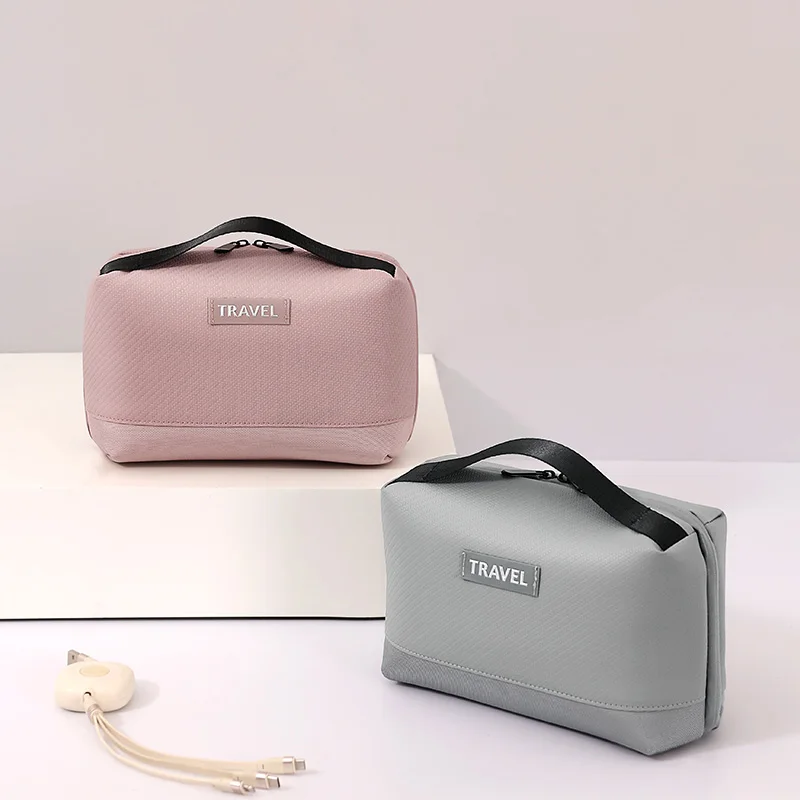 Big Pouch Case Travel Carrying Box Protective Storage Bag for Game Accessories & Cable Management