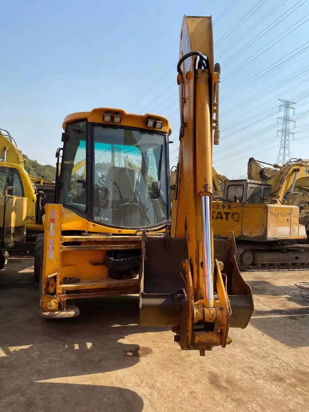 Used jcb backhoe excavator loder3cx