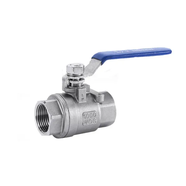 Stainless steel SS304 SS316 2000WOG 2PC ball valves