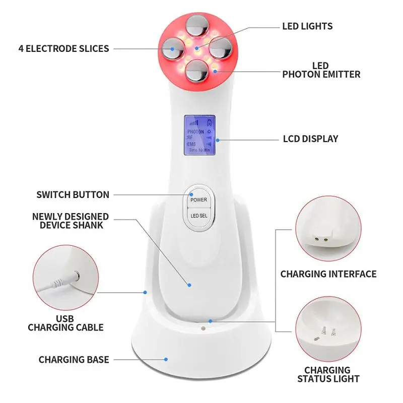 Skin Rejuvenation Jel Pdt Tightening Foods Tools Usb C Youth Thigh Tighten Wrinkles Tummy Vegan Wireless Eye Massager