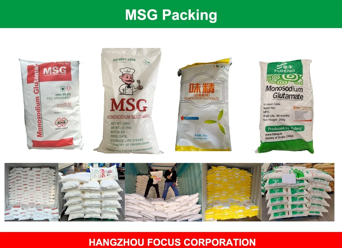 Chinese msg salt factory best cheap price monosodium glutamate msg