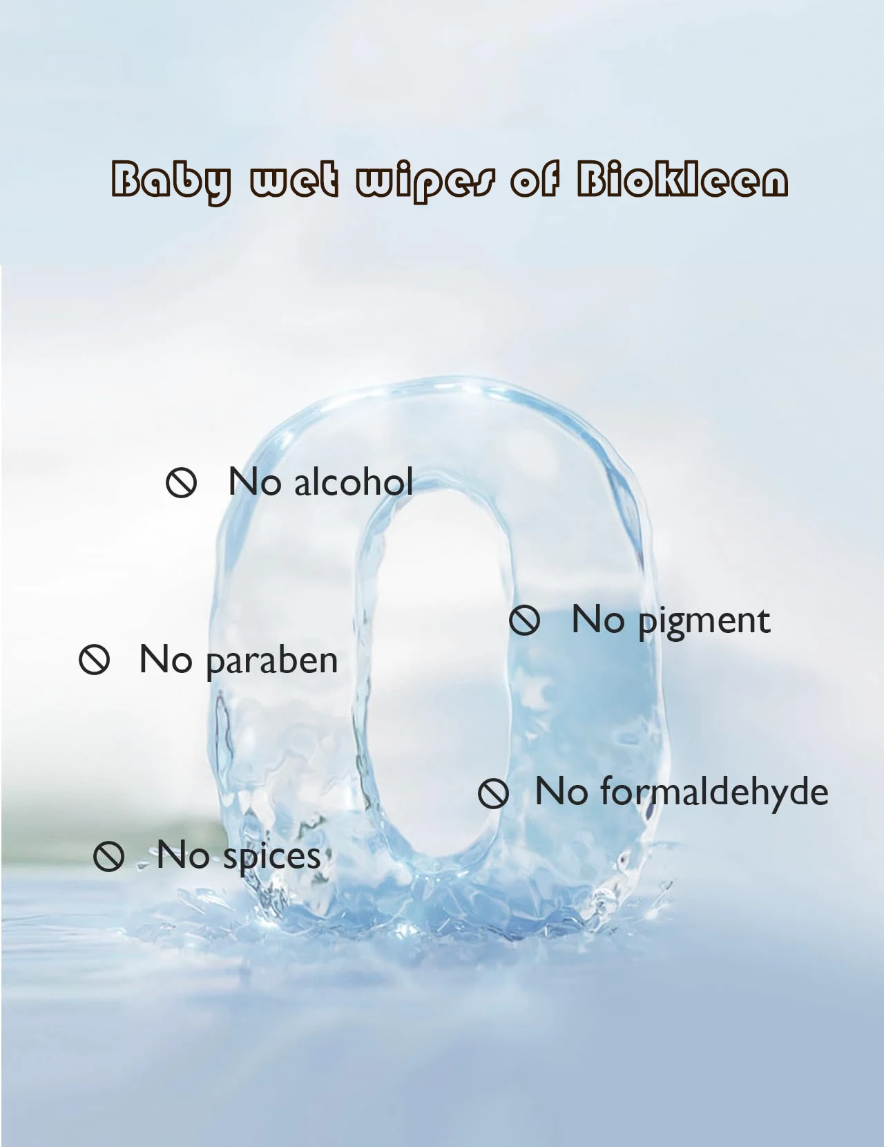 Biokleen OEM Chemical free 99.9 purified baby facial wipes Toallitas Humedas 60pcs Toallitas Humedas Para Bebe Totitos