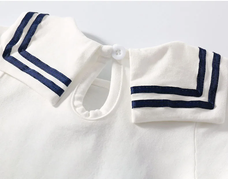 Baby Summer Thin Clothes Newborn Girl Onesies Covered Skirt Summer Harness Super Cute College Style baby rompers 3-6 month