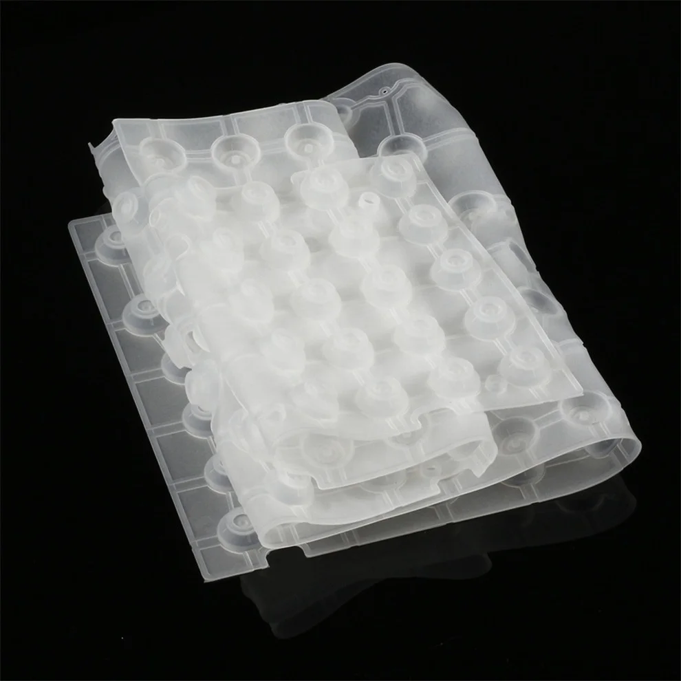 Custom Keyboard Membrane Skin Conductive Silicone Rubber Molding Carbon Pills Keypads