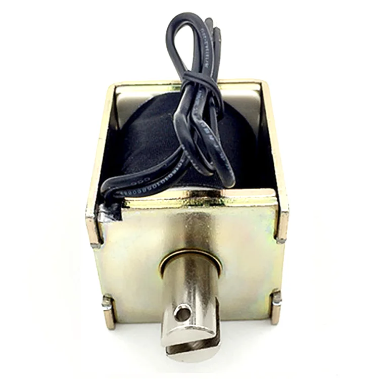 JSO-1250 12v 24v dc open frame push pull solenoid