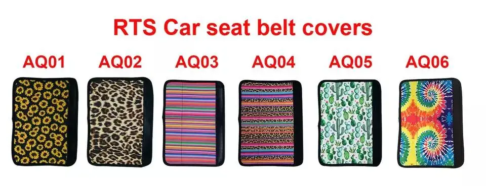 Soft Comfort Car Seat Belt Pads Cover Universal Car Seat Belt Shoulder Pads Strap Covers for Adults