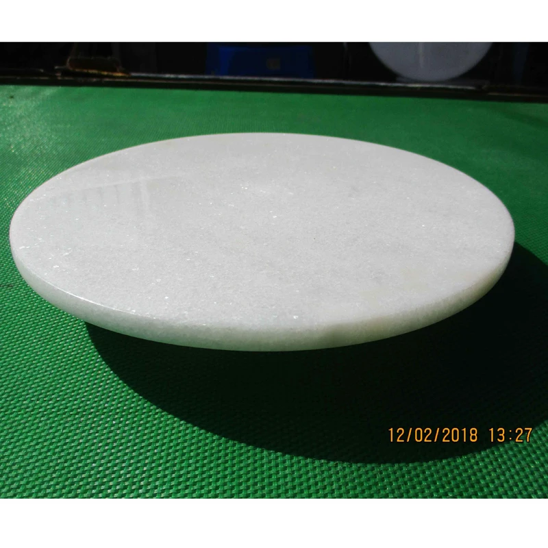 Marble Home Decoration Polished Round Dining Table Serving Set Kitchen Cabinet Lazy Susan